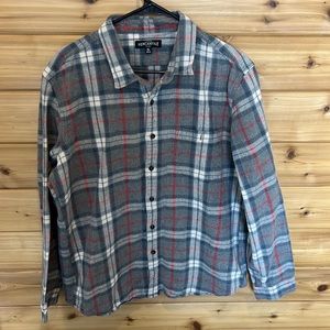 JCrew Flannel Shirt w/elbow patches- Great condition- XL